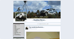 Desktop Screenshot of headlessmoron.com